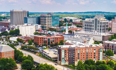 Aerial view of Skyline south carolina car insurance blog