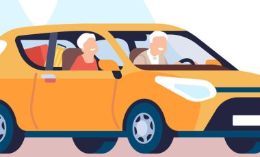 Elderly people traveling by car insurance for senior citizens
